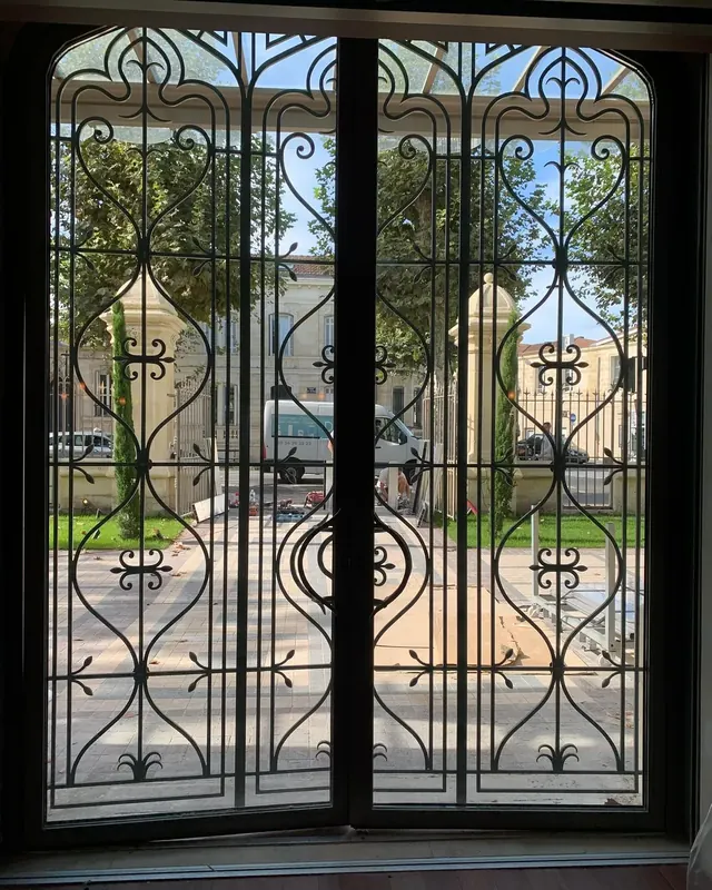 Porte grille